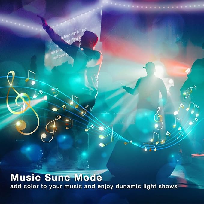 phopollo Bluetooth 24V Led Strip Lights 400ft, Color Changing LED Lights - Image 6
