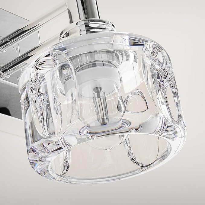 Chrome Vanity Light 2 Lights Vanity Lights - Image 8