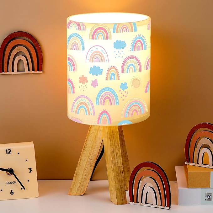 VIHOSE Rainbow Kids Tripod Table Lamp by VIHOSE