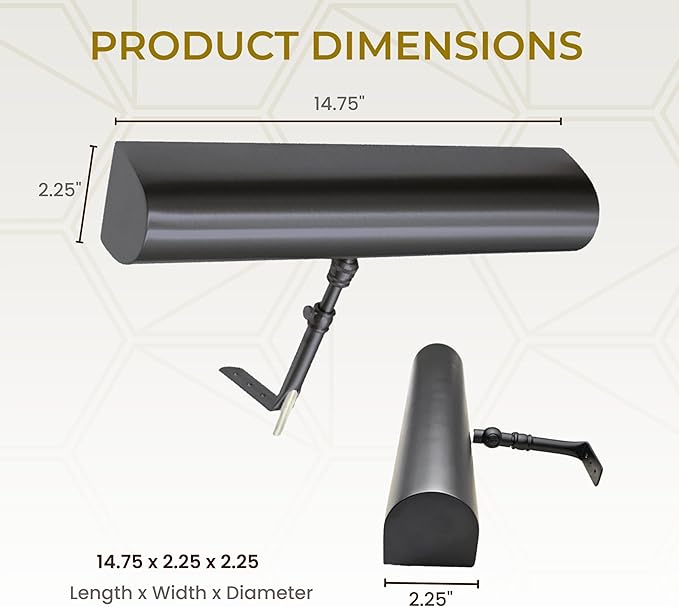Royal Designs, Inc. Plug-in Picture Light, Gallery Lighting, 12 ft Cord - Image 2