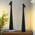 Black Set of 2 Cordless Table Lamps Rechargeable Battery Operated Lamp Touch by Hebangya