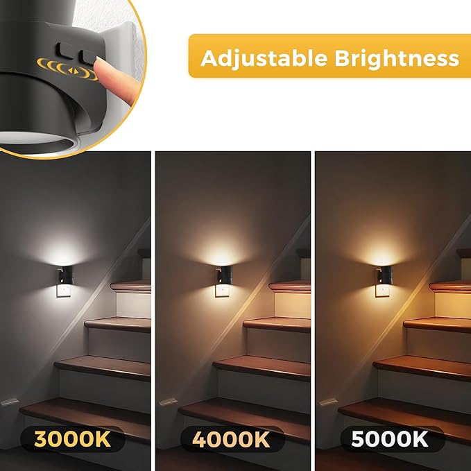 L LOHAS LED Night Lights Plug into Wall, Dimmable Night Light 2pack, 3CCT - Image 2
