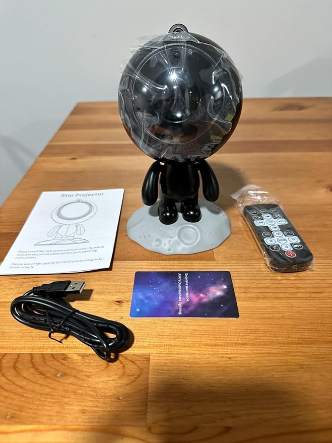 AIRIVO Star Projector, Astronaut Galaxy Projector Night Light Bluetooth Speaker - Image 9