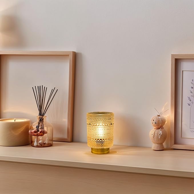 Battery Operated Lamp with Auto-Off Timer, Cordless Table Night Light - Image 7