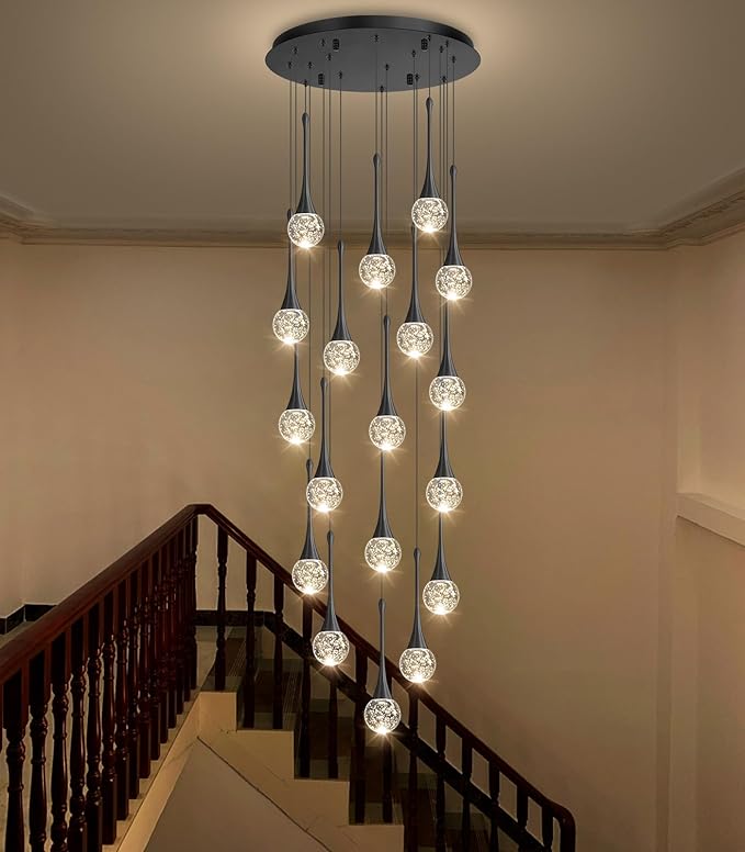 18 Light Modern Glam Crystal Chandelier - Image 6