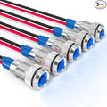 GASHER 5 PCS Energy Saving Indicator Light, LED Light 12V/24V/110V 20mA Panel by GASHER