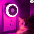 Briignite Motion Sensor Night Light Purple, Night Lights Plug into Wall by WelcometoBriigniteenjoyyourshopping