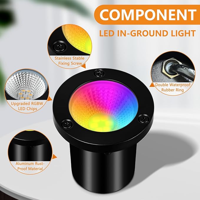 Low Voltage Landscape Lighting - 10W RGB Landscape Lights - Image 2