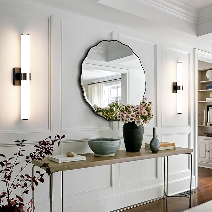 Black Vanity Lights for Bathroom, 22.8 Inch LED Vanity Light Modern Bathroom - Image 3
