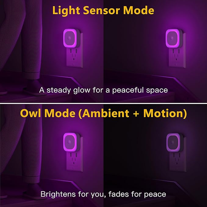 2 Pack Plug in Night Light - Image 3