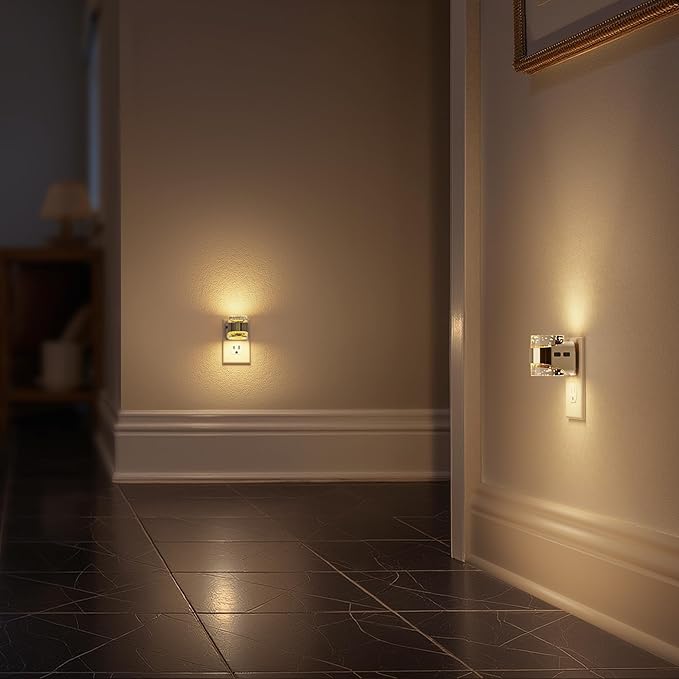 Briignite LED Night Light Plug into Wall, Dimmable Night Light - Image 7