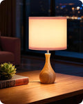 Small Table Lamp, 14.2" Cute Little Desk Lamp by GOEBLESON