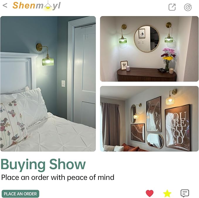 Battery Operated Wall Sconce - Image 7