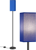 Floor Lamp, Pole Lamp with Foot Switch, Modern Standing Lamp Shade, Minimalist by GOEBLESON