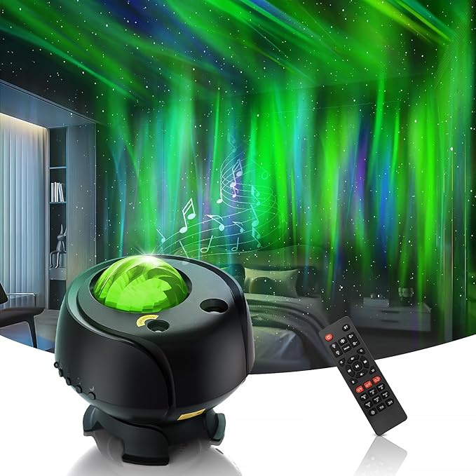 Largest Coverage Area Northern Lights, Galaxy Projector 15 Combinations by Unknown