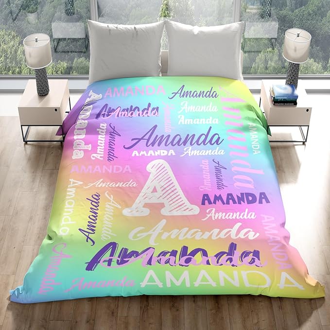 Personalized Name Blankets and Throws, Custom Blanket - Image 4
