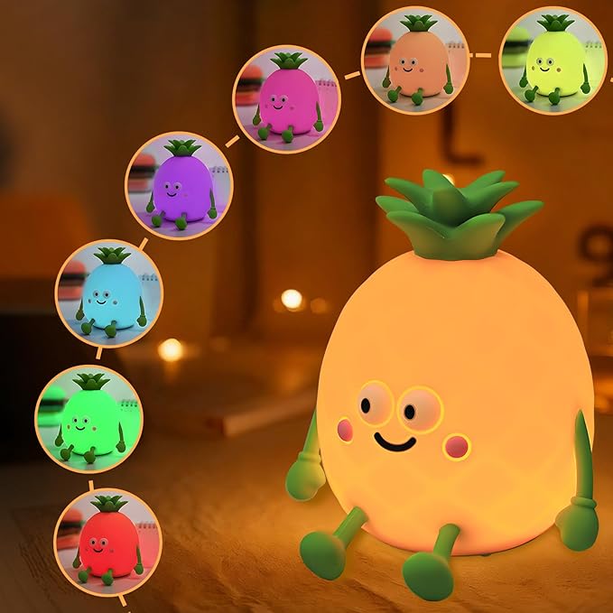 Cute Small Pineapple Fun Night Light - Image 2