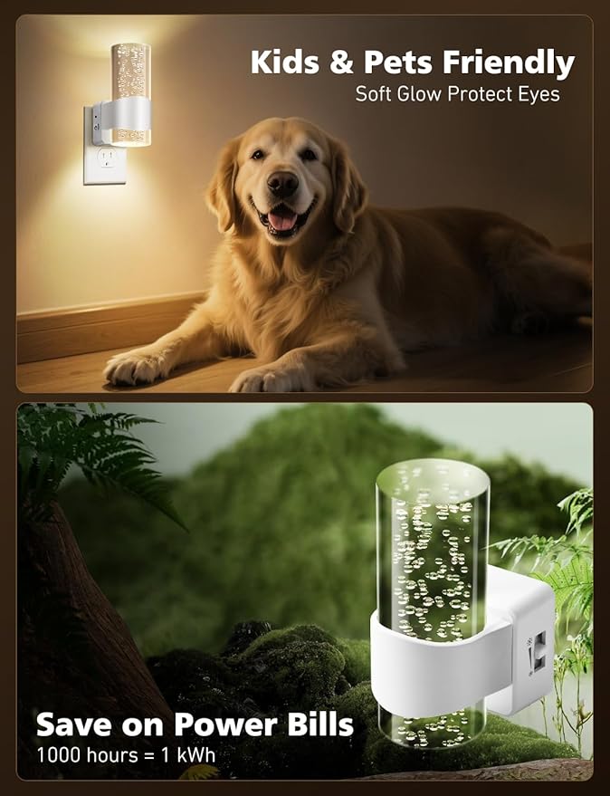 Night Lights Plug into Wall, Dimmable LED Night Light - Image 6