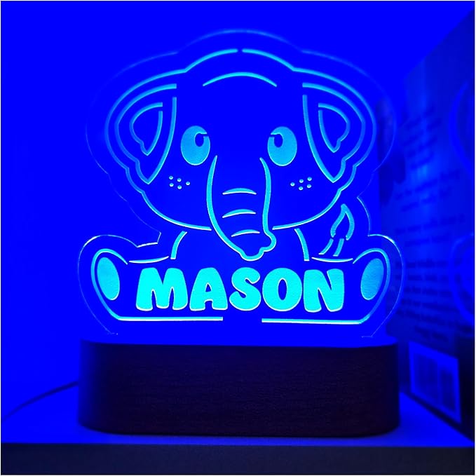 Personalized Night Light | Custom Nightlight by Handmade
