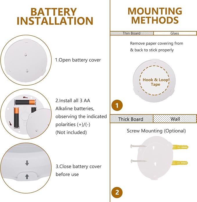 Battery Operated Spotlights, Cordless Picture Light, Dimmable Accent Lighting - Image 7