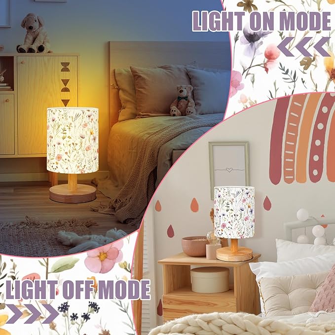 VIHOSE Wildflower Kids Table Lamp - Image 8