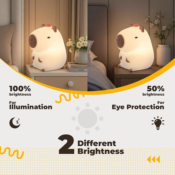 LED Squishy Animal Night Light - Image 4