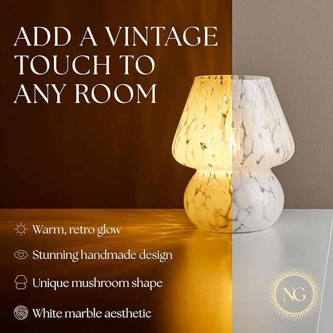 Next Glow Mushroom Lamp – Modern Dimmable LED Night Light - Image 2