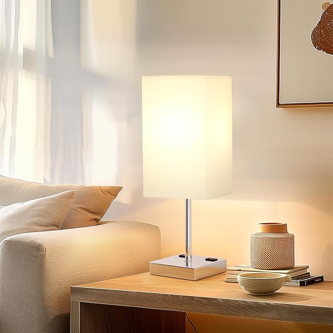 Touch Bedside Table Lamp For Nightstand - Image 6