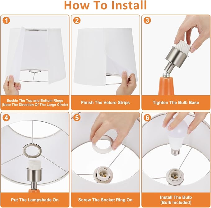 Seealle Modern Ceramic Table Lamps - Image 7