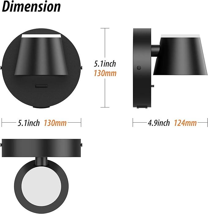 URSOLA Wall Light LED Wall Sconce - Image 2
