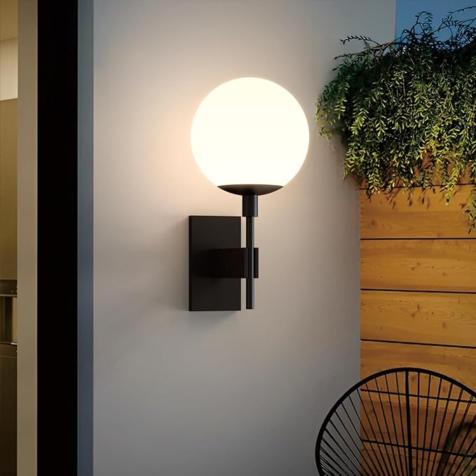 Hyunbae Outdoor Wall Sconce, 18.9" Large Size Wall Light, Exterior Light - Image 3