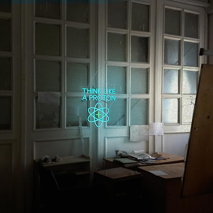 Think Like a Proton Neon Sign Dimmable Good Vibes Neon Light - Image 4