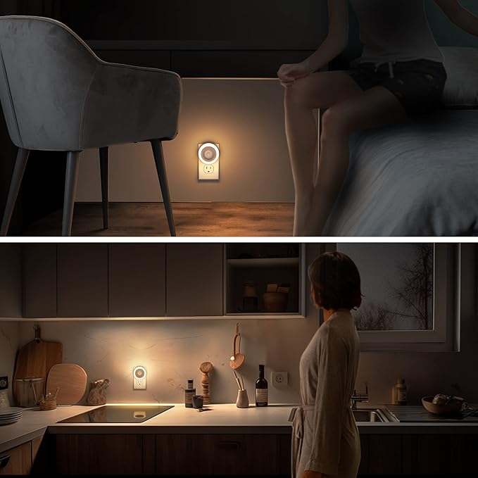Briignite Motion Sensor Night Light, Night Lights Plug into Wall, Auto On/Off - Image 6