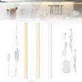 JUSJUBR Under Cabinet Lighting Plug in, Dimmable Led Under Cabinet Lights by Jusjubr