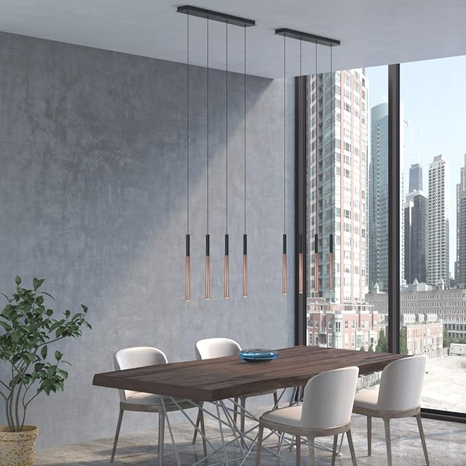 ALTAIR 4 Mini Pendant Lighting Black-Copper - Image 5