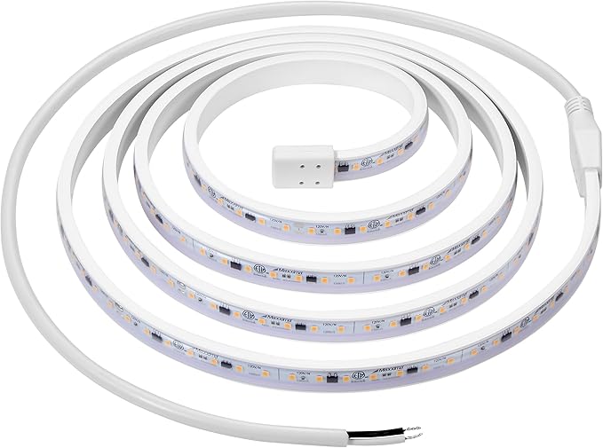 Maxxima 84 in. Hardwired LED Under Cabinet Strip Light, 3220 Lumens, 3000K Warm - Image 8