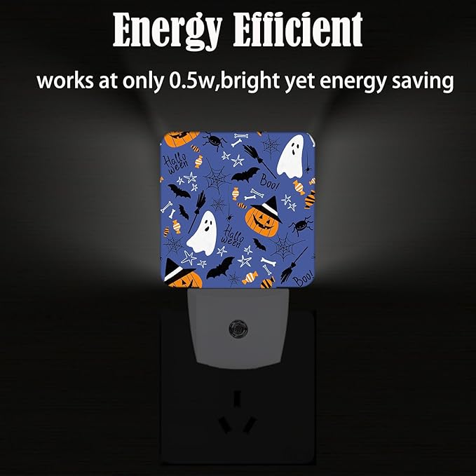 Happy Halloween Night Light, Plug Into Wall - Image 4