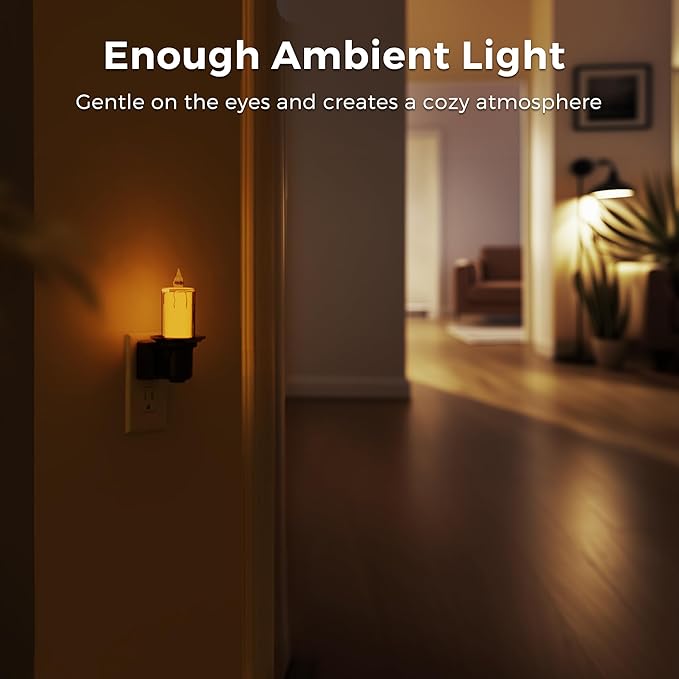 L LOHAS LED Night Light, Amber Nightlight - Image 4