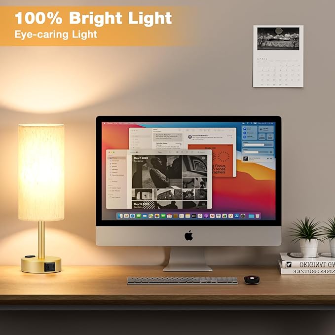 Gold Touch Table Lamps Set - Image 5
