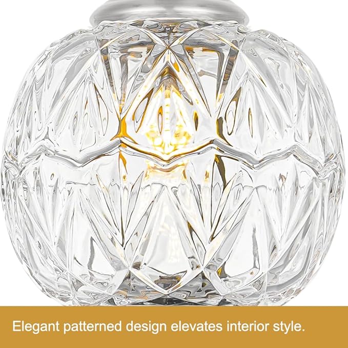 Brushed Nickel Bathroom Vanity Light Fixture Vintage Style - Image 6