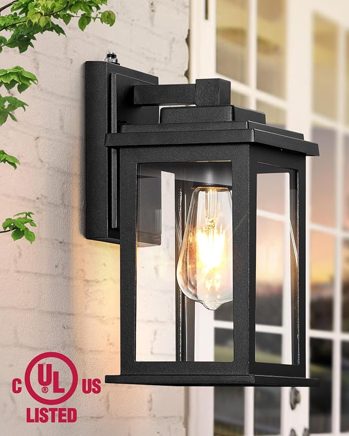 VIANIS Black Dusk to Dawn Outdoor Lights - Image 3