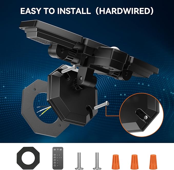 LED Security Lights Motion Sensor Outdoor Lights, 5000K Daylight, IP65 - Image 9