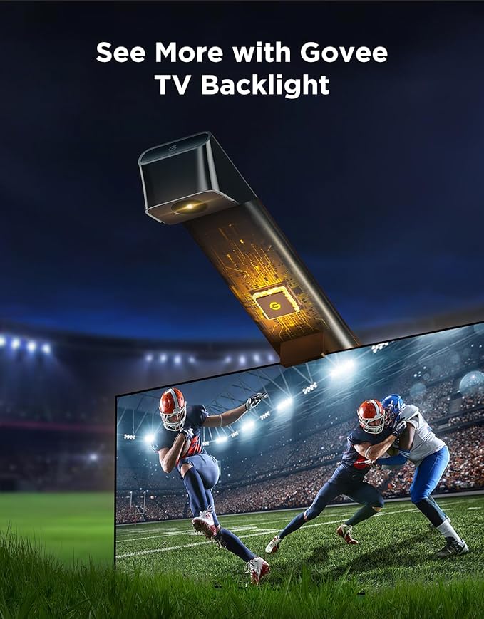 Govee TV Backlight 3 Lite with Fish-Eye Correction Function Sync to 55-65 Inch - Image 8