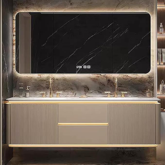 48IN Double Bathroom Vanity by NAIROLET