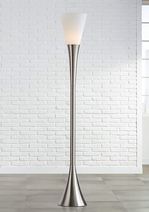 Possini Euro Design Piazza Modern Chic Torchiere Floor Lamp Standing 72 1/2" by PossiniEuroDesignbyLampsPlus