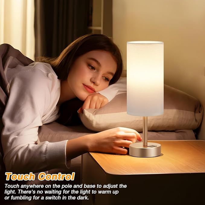 Dicoool Touch Bedside Table Lamp - Image 2
