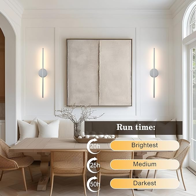 Removable Battery Operated Wall Sconces - Image 4
