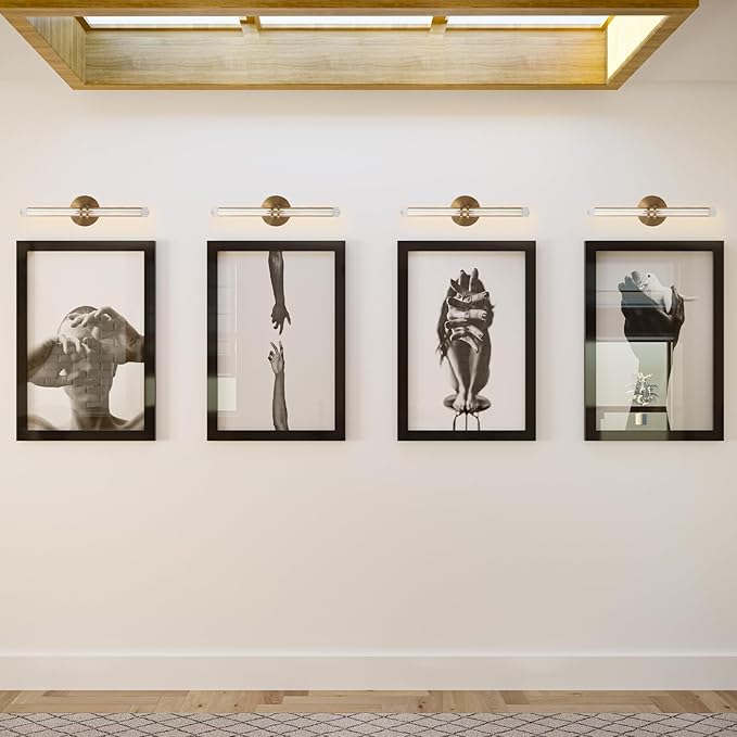 YUYI Crystal Picture Light for Wall, Modern K9 Crystal Dimmable Painting Lights - Image 9