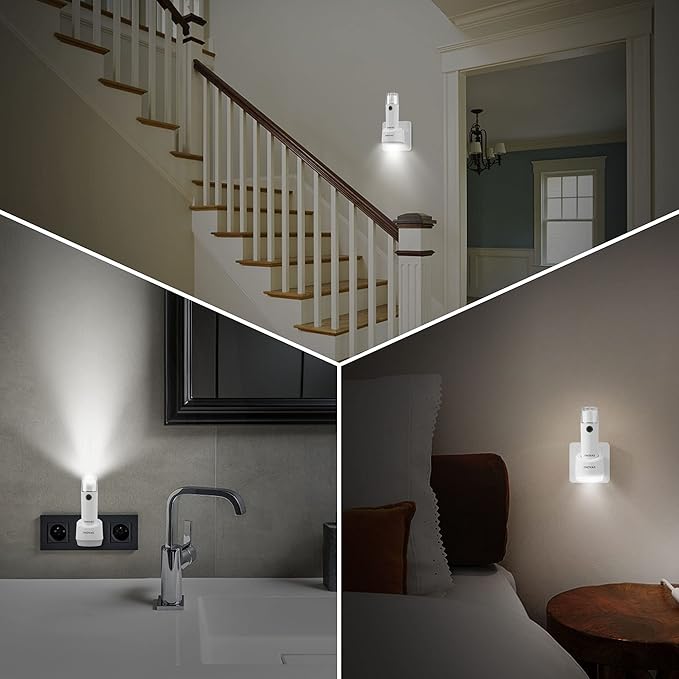 Emergency LED Flashlight, Power Failure Light, Plug-in Flashlight - Image 4
