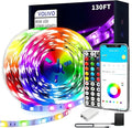 VOLIVO Led Strip Lights 130ft, 44Key IR Remote Control Led Light Strip by VOLIVO